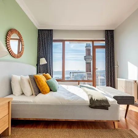 Bosphorus View With 3 Bedrooms * 이스탄불
